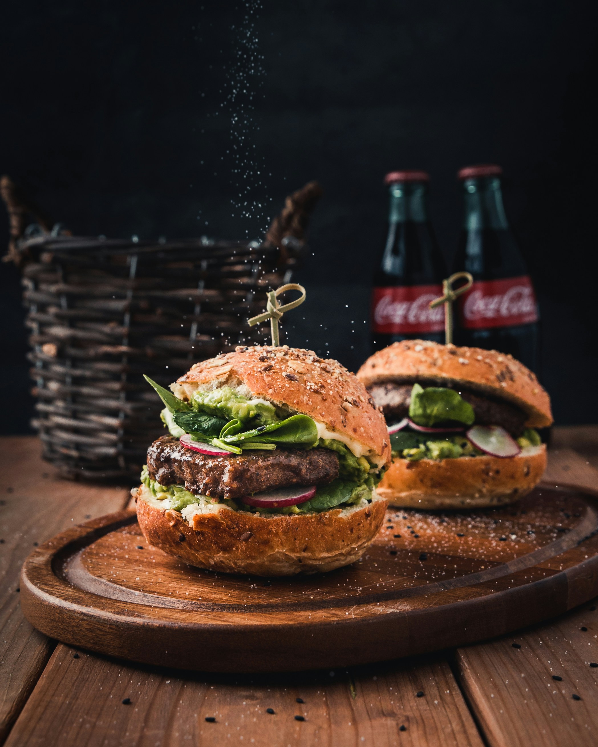 Spicy Tandoori Chicken Burger