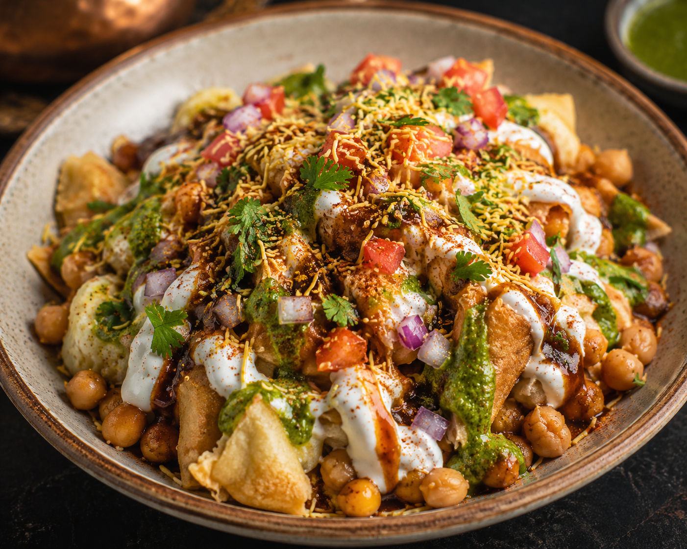 Samosa Chat (V)