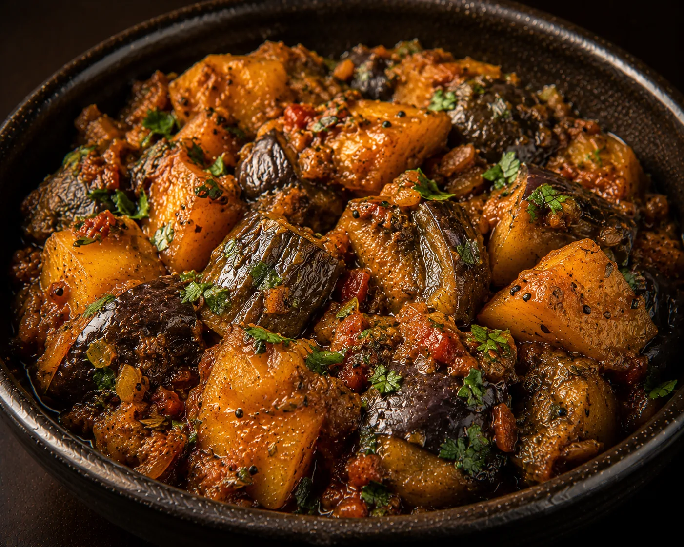 Aloo Baigan (V+)(GF)