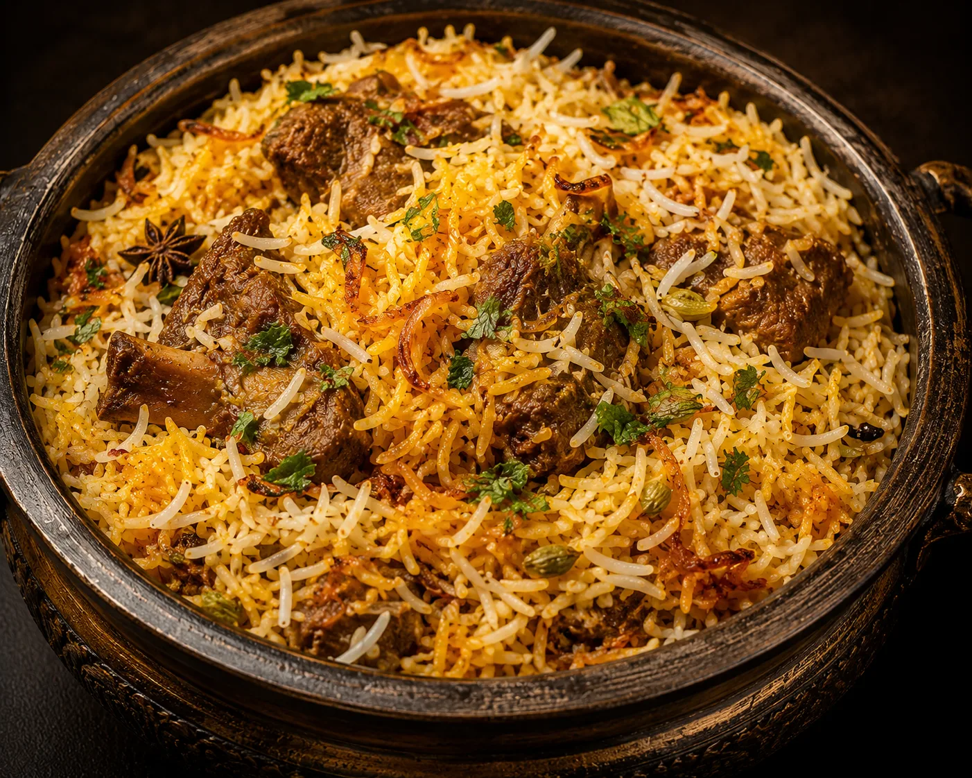 Hyderabadi Mutton Biryani