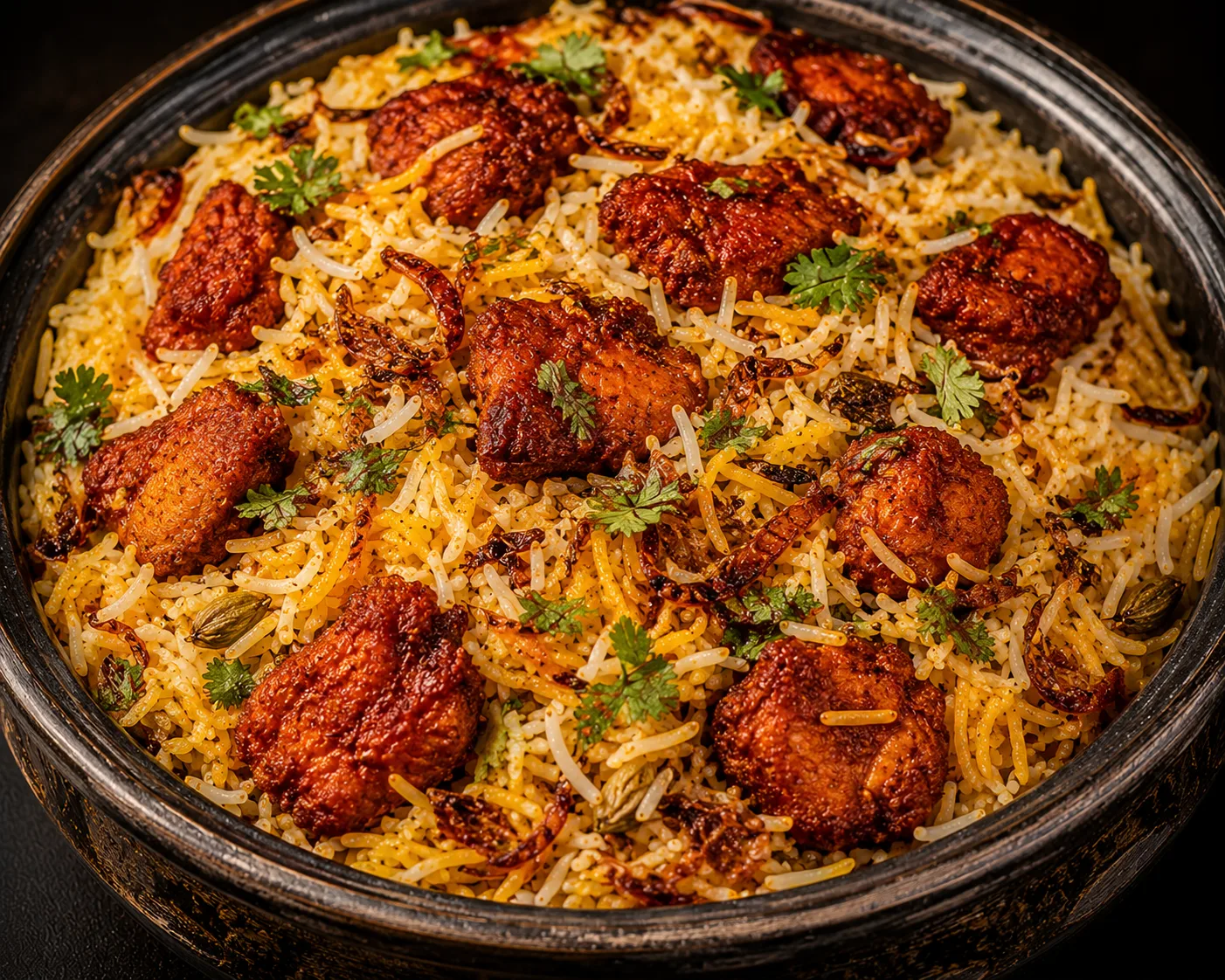 Chicken 65 Biryani