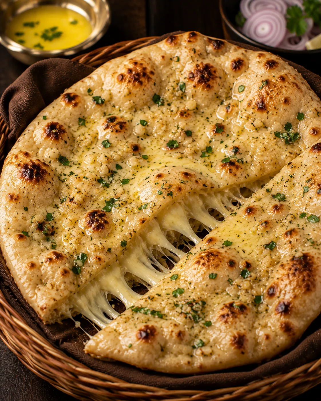 Garlic Cheese Naan